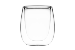 ARDESTO Cup set for espresso, double walled, 80 ml, H 7.3 cm, 2 pcs, borosilicate glass