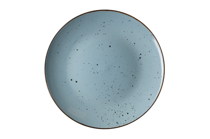 ARDESTO Dinner plate Bagheria, 26 сm, Misty blue, ceramics