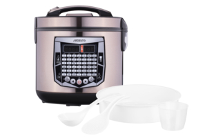 ARDESTO multicooker, 860W, bowl-4l, electronic control, recipes book, plastic, champagne