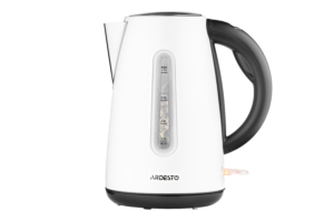 ARDESTO electric kettle, 1.7L, metal, Strix, white