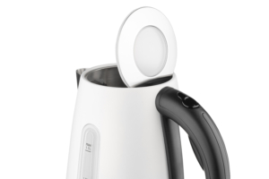 ARDESTO electric kettle, 1.7L, metal, Strix, white