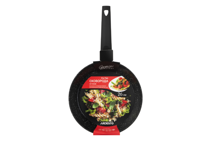 ARDESTO Gemini Gourmet[Fry pan Gemini Gourmet Spoleto, 26cm, aluminium, black]