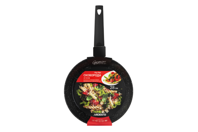 ARDESTO Gemini Gourmet[Fry pan Gemini Gourmet Spoleto, 28cm, aluminium, black]