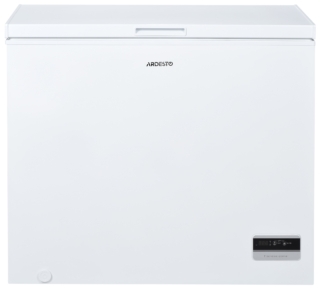 ARDESTO Chest freezer FRM-200E, H – 85sm, 198L, A+, ST, Electronic control, Display, White