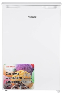 ARDESTO Freezer, 84.5×55.3×57.4, 83L, A+, ST, white