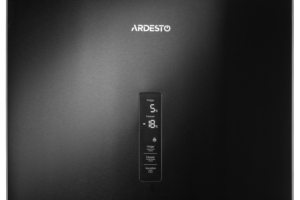 ARDESTO Ref with bottom freezer, 201.8×59.5×66, ref-256L, freez.-104L, 2doors, A++, NF, display ext, fresh zone, black