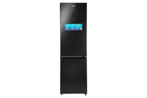 ARDESTO Ref with bottom freezer, 201.8×59.5×66, ref-256L, freez.-104L, 2doors, A++, NF, display ext, fresh zone, black