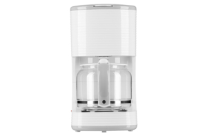 ARDESTO Coffe maker drip White stripes FCM-D17WG, 1.5L, ground, white-grey