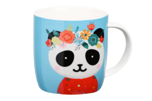 ARDESTO Mug Panda, 350 ml, porcelain