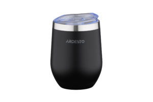 ARDESTO Travel mug Compact mug 350 ml, black, s/s