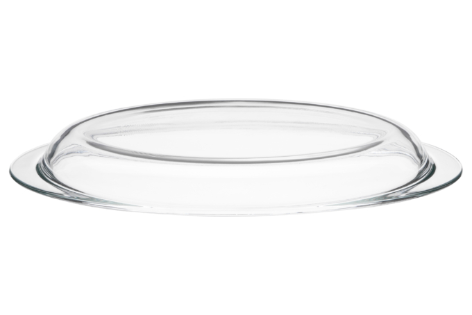 ARDESTO Baking dish with lid BLACK MARS, oval, 3 l