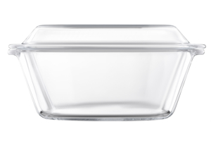 ARDESTO Baking dish with lid BLACK MARS, round, 2 l