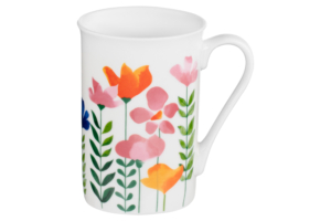 ARDESTO Mug Magic flowers, 270 ml, porcelain