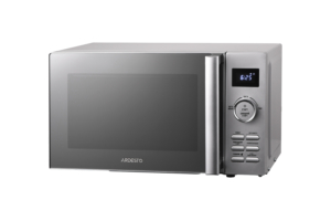 ARDESTO Microwave oven, 20L, electronic control, 700W, display, handle opening, quick start, silver