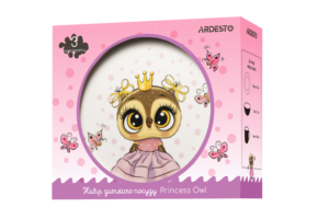 ARDESTO Набор детской посуды Princess owl 3 пр., фарфор