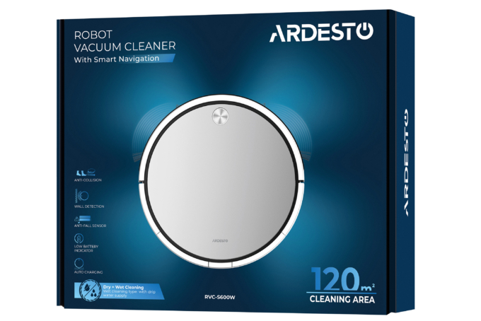 ARDESTO RVC-S600W white/silver