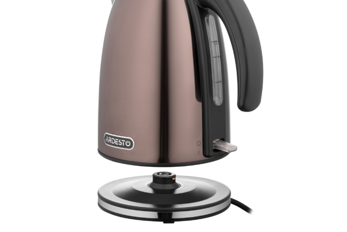 ARDESTO Electric kettle EKL-F340BRZ, 1.7L, metal, gloss, STRIX, bronze