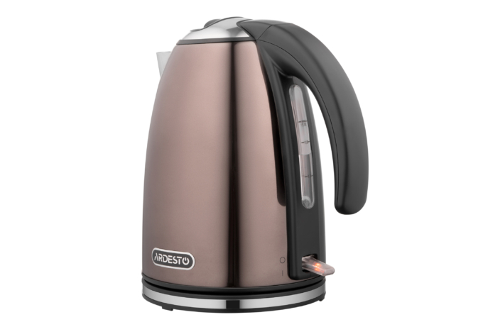 ARDESTO Electric kettle EKL-F340BRZ, 1.7L, metal, gloss, STRIX, bronze