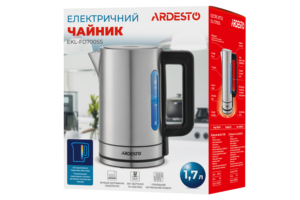 ARDESTO Электрочайник EKL-FD700SS 1.7л/2200Вт/strix контроль/нерж. сталь/поддержание температуры/серебристый