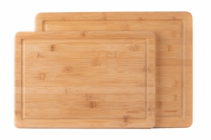 ARDESTO Cutting board Midori with groove, 35.5*25*1.5 cm, bamboo