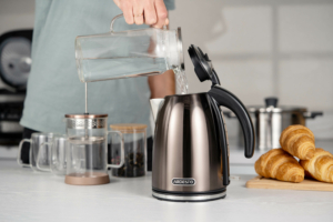 ARDESTO Electric kettle EKL-F340BRZ, 1.7L, metal, gloss, STRIX, bronze