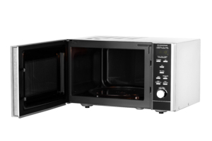 ARDESTO Microwave oven, 23L, electronic control, 900W, grill, display, button opening, black