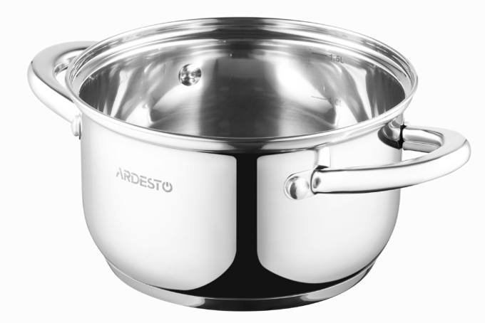 ARDESTO Cookware set Gemini Gourmet Andria, 10 pcs., stainless steel