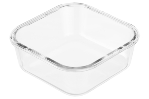 ARDESTO Container for storage Gemini 1200 ml, square, borosilicate glass