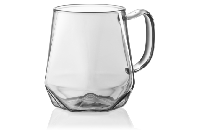 ARDESTO Set of cups Graphite, borosilicate glass, 300 ml, 2 pcs