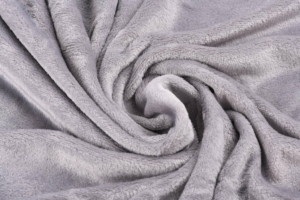 ARDESTO Flannel blanket, 160x200cm, grey, 100% polyester