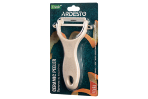 ARDESTO Ceramic Peeler Fresh, beige, ceramics/plastic