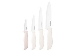 ARDESTO Ceramic Paring Knife Fresh 18.5 cm, white, ceramics/plastic