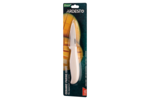 ARDESTO Ceramic Paring Knife Fresh 18.5 cm, white, ceramics/plastic