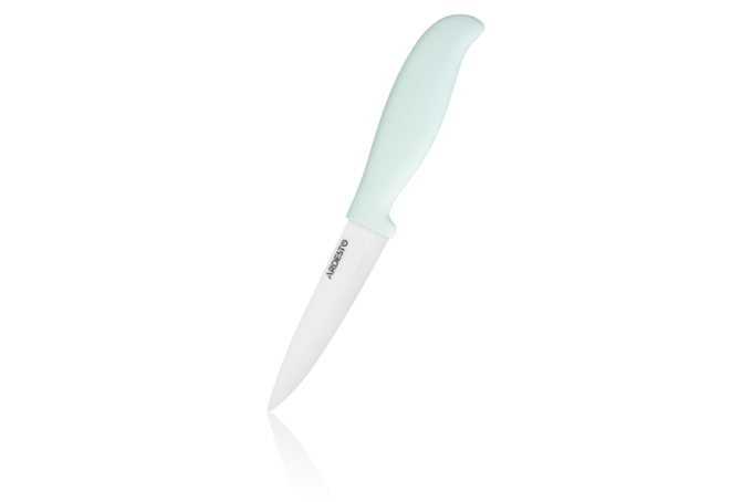 ARDESTO Ceramic Utility Knife Fresh 20.5 cm, tiffany blue, ceramics/plastic