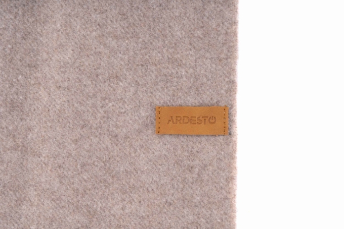 ARDESTO Blanket Leonardo Moon, 140x200cm, 5% cashemere, 40% wool, 35% acrylic, 20% poly, beige