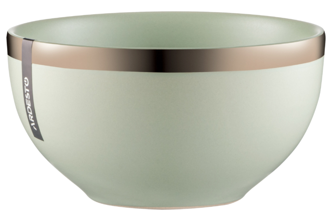 ARDESTO Bowl Liguria, 14 cm, Green bay, ceramics