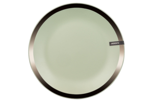 ARDESTO Dinner plate Liguria, 26 cm, Green bay, ceramics