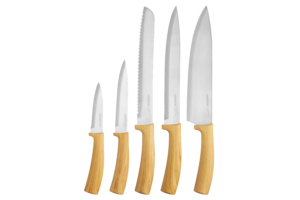 ARDESTO Midori Knives Set 5 pcs, stainless steel, plastic