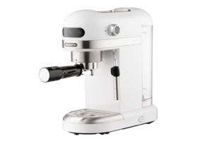 ARDESTO coffe maker carob YCM-E1500, 1.4L, ground, hand capuchino maker, cup warmer, white