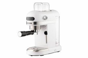 ARDESTO coffe maker carob YCM-E1500, 1.4L, ground, hand capuchino maker, cup warmer, white