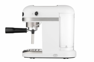 ARDESTO coffe maker carob YCM-E1500, 1.4L, ground, hand capuchino maker, cup warmer, white