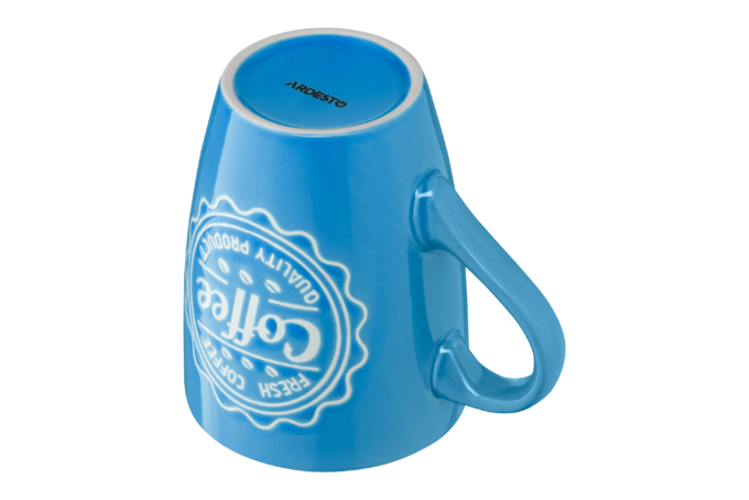 ARDESTO Mug With love 330 ml , blue, ceramics