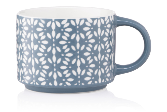 ARDESTO Mug Weaving C, 330 ml, new bone china