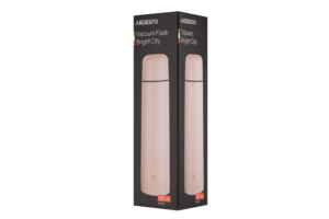 ARDESTO Thermal Bottle Bright City 1000 ml, beige, stainless steel