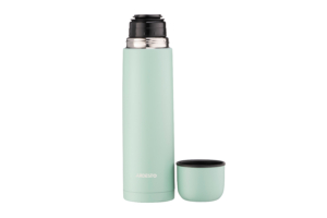 ARDESTO Thermal Bottle Bright City 1000 ml, green, stainless steel