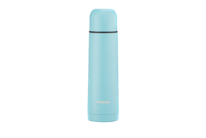 ARDESTO Thermal Bottle Bright City 500 ml, blue, stainless steel