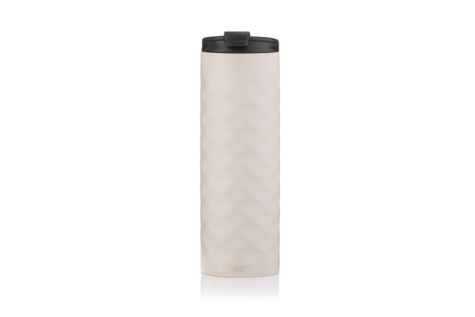 ARDESTO Travel mug Bright City 400 ml, beige, stainless steel