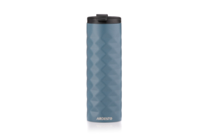 ARDESTO Travel mug Bright City 400 ml, dark blue, stainless steel