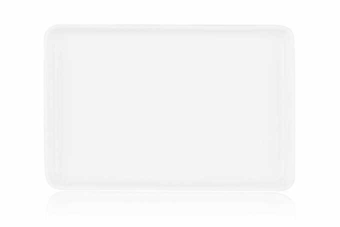 ARDESTO Rectangular plate, 26*17.5 сm, porcelain