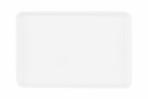 ARDESTO Rectangular plate, 26*17.5 сm, porcelain